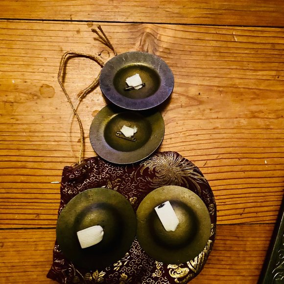 SOLD-Belly dance sword and finger cymbals - Picture 4 of 4